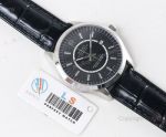 Grade A Replica Rolex Datejust Swiss 8215 Watch - SS Black Dial 40mm